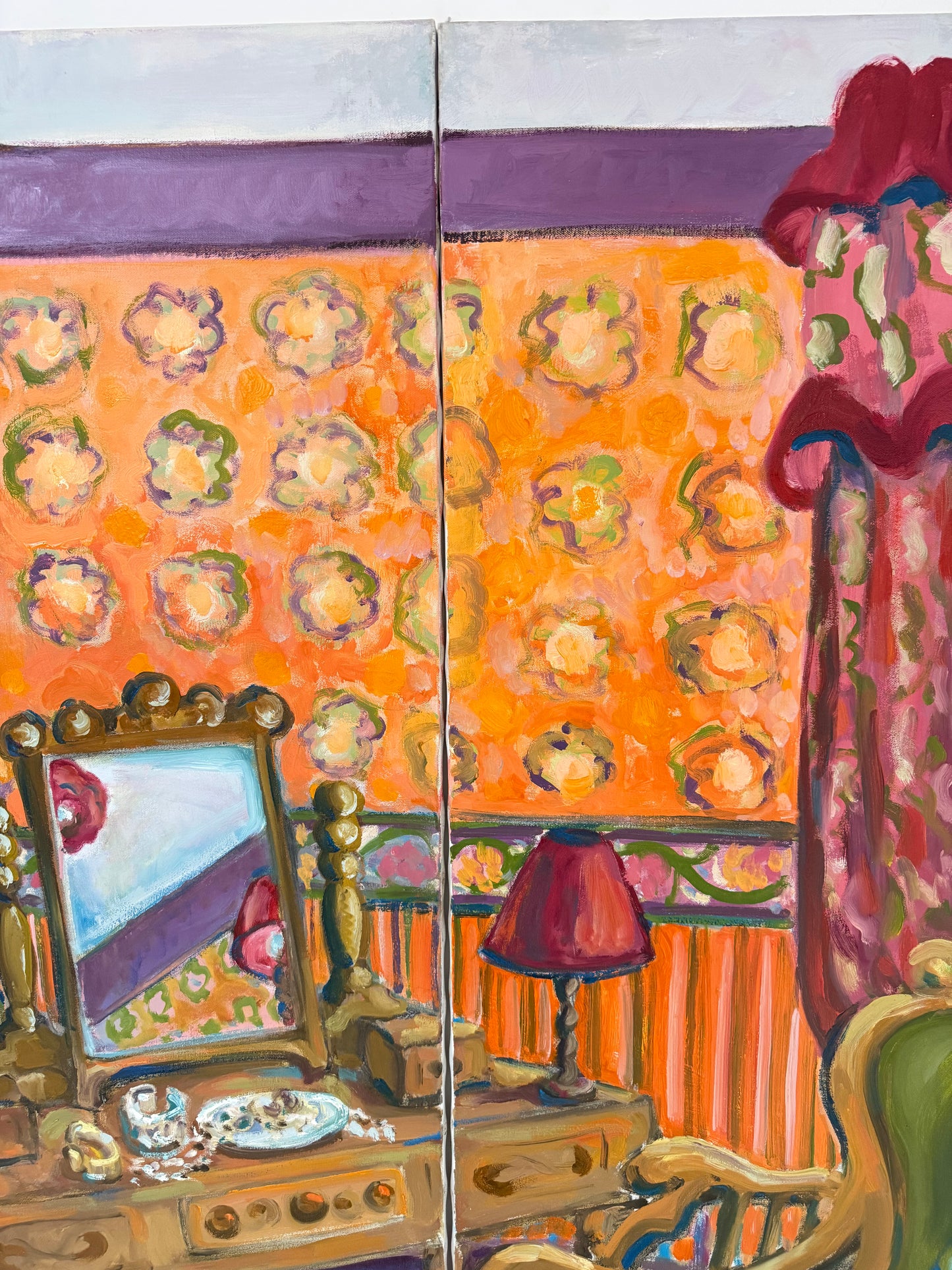 The Bedroom Triptych - ISOBEL COLVILLE Scottish | 1935 - 2025