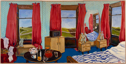 Triptych of Knocknassie Window - ISOBEL COLVILLE Scottish | 1935 - 2025