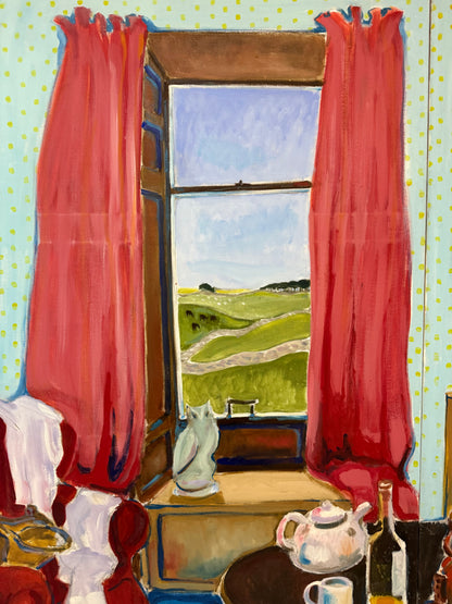 Triptych of Knocknassie Window - ISOBEL COLVILLE Scottish | 1935 - 2025