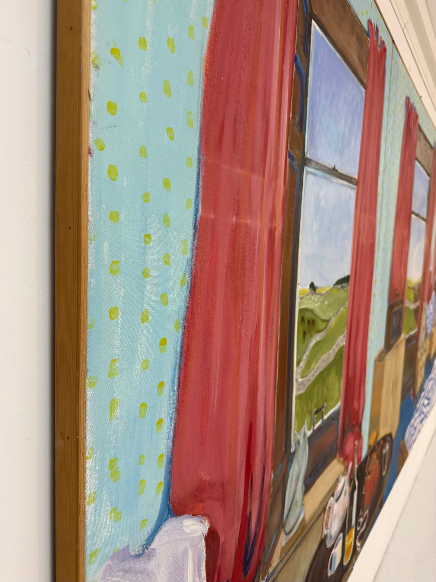 Triptych of Knocknassie Window - ISOBEL COLVILLE Scottish | 1935 - 2025