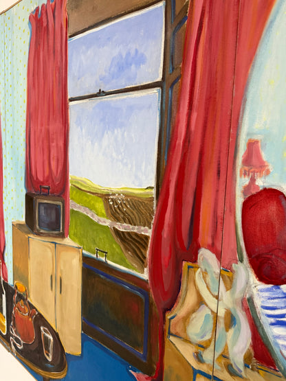 Triptych of Knocknassie Window - ISOBEL COLVILLE Scottish | 1935 - 2025