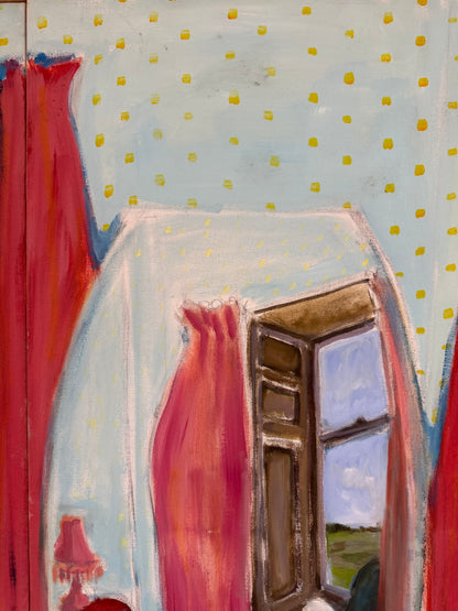 Triptych of Knocknassie Window - ISOBEL COLVILLE Scottish | 1935 - 2025