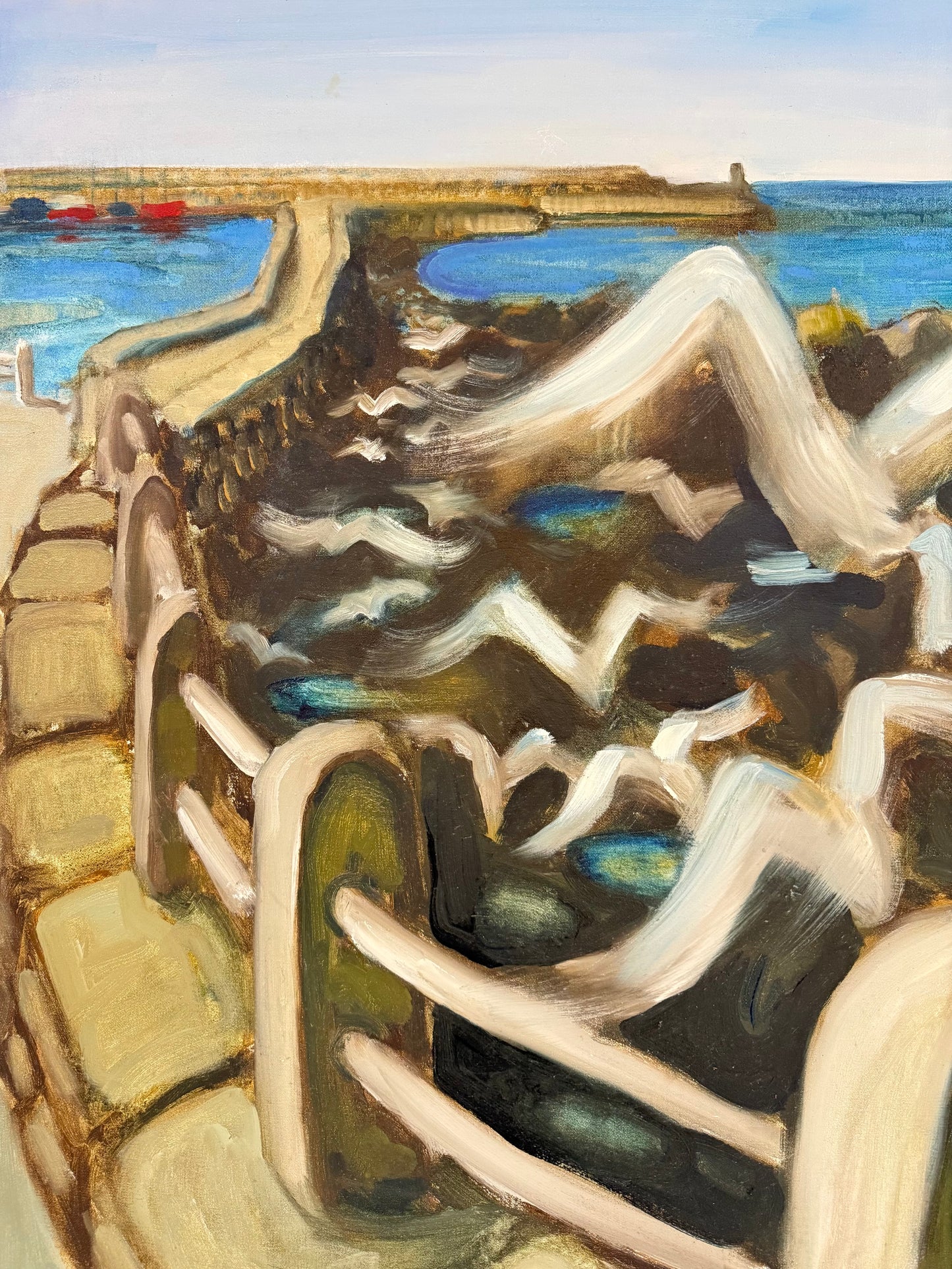 Harbour Gulls - ISOBEL COLVILLE Scottish | 1935 - 2025
