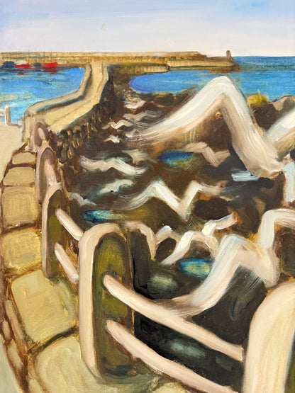 Harbour Gulls - ISOBEL COLVILLE Scottish | 1935 - 2025