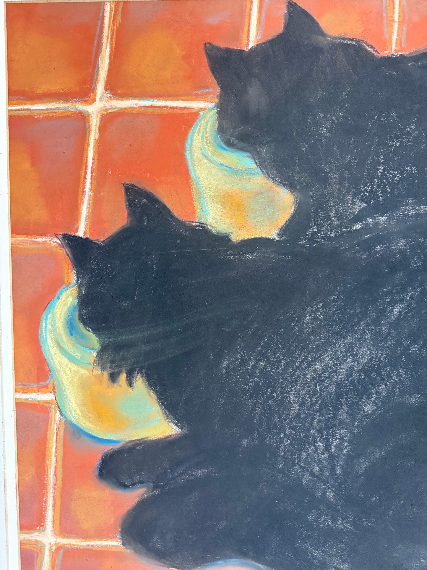Two Black Cats - ISOBEL COLVILLE Scottish | 1935 - 2025