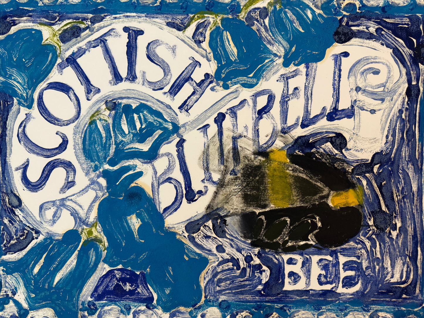Scottish Bluebell Bee II - ISOBEL COLVILLE Scottish | 1935 - 2025