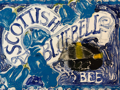 Scottish Bluebell Bee II - ISOBEL COLVILLE Scottish | 1935 - 2025