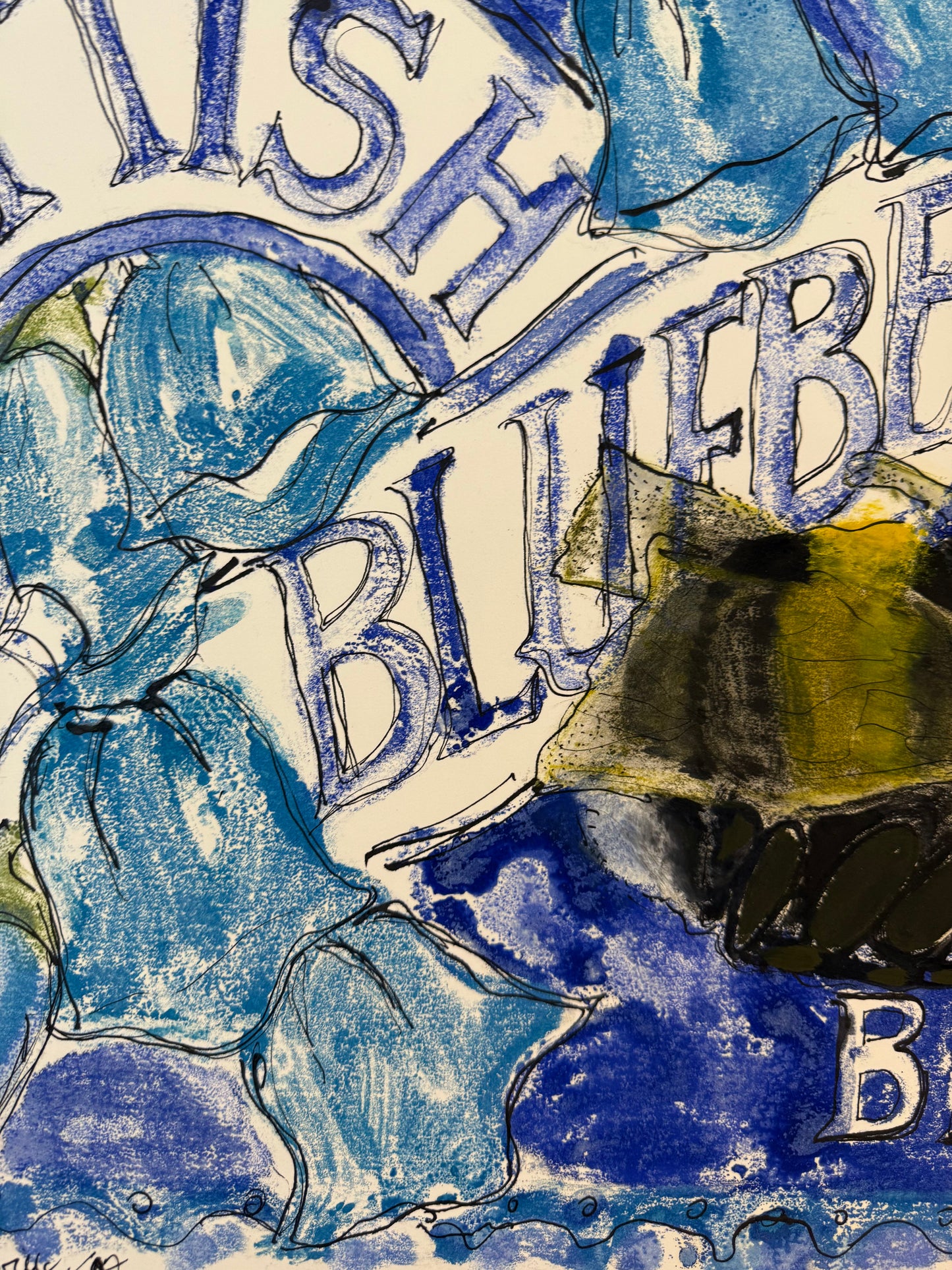 Scottish Bluebell Bee - ISOBEL COLVILLE Scottish | 1935 - 2025