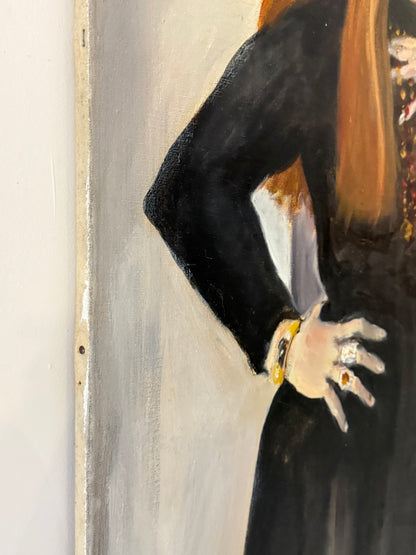 Self Portrait in Black - ISOBEL COLVILLE Scottish | 1935 - 2025