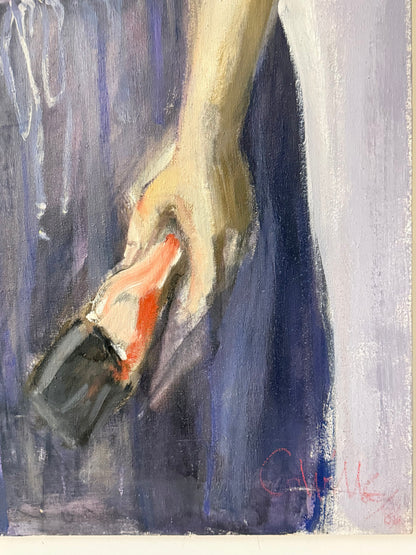 Self Portrait with Brush - ISOBEL COLVILLE Scottish | 1935 - 2025