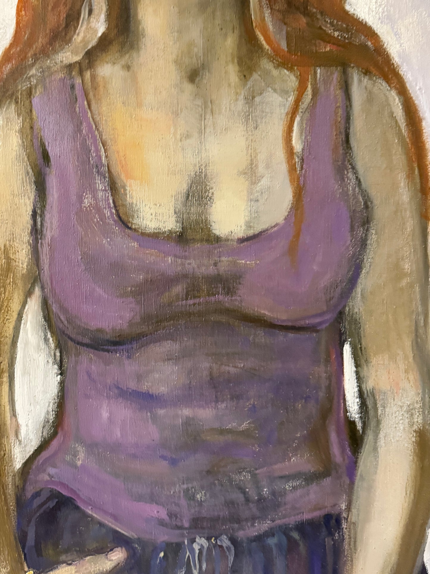Self Portrait with Brush - ISOBEL COLVILLE Scottish | 1935 - 2025
