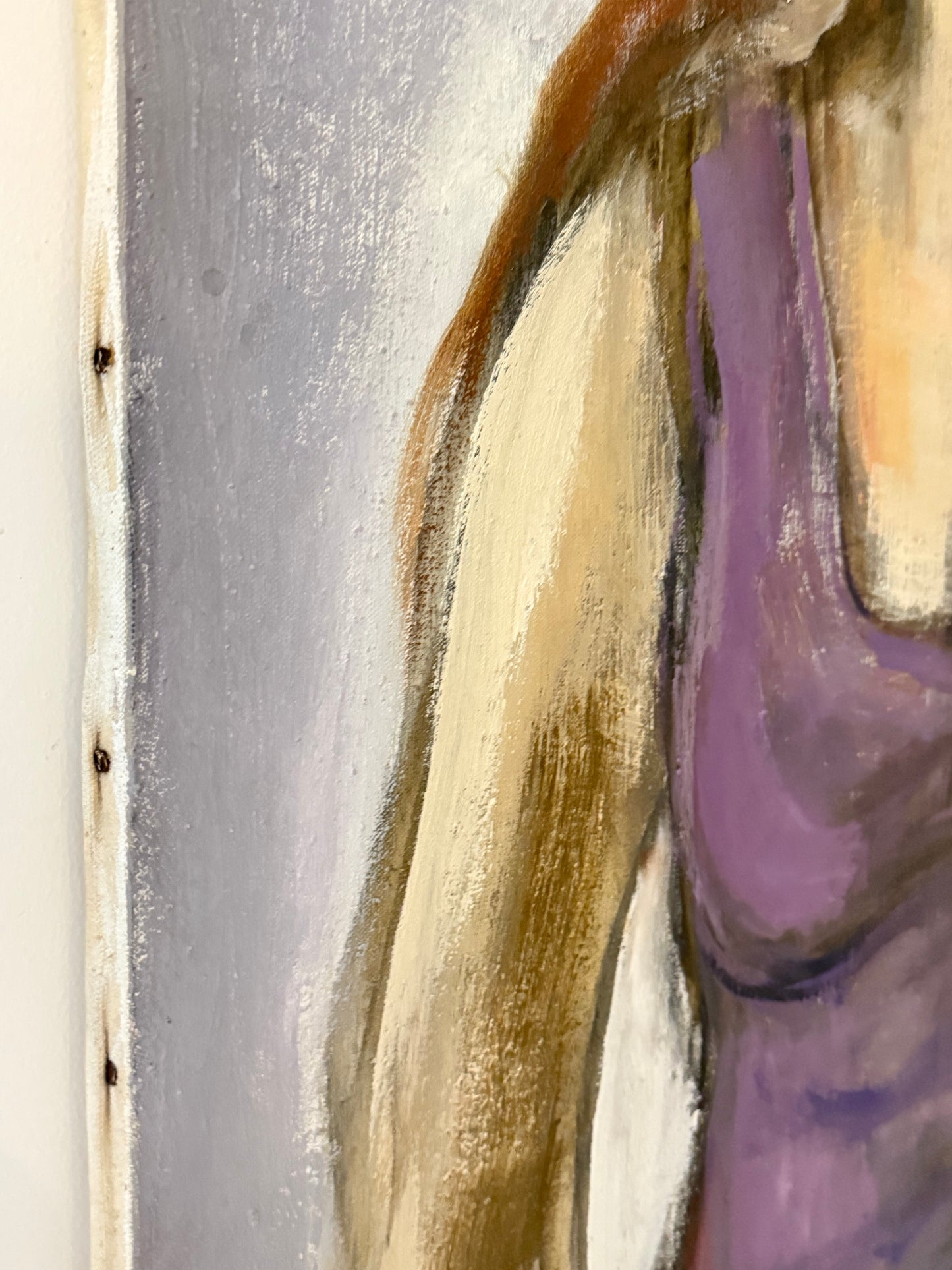 Self Portrait with Brush - ISOBEL COLVILLE Scottish | 1935 - 2025