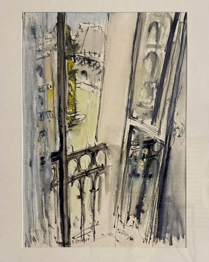 French Window Gare St Lazard - ISOBEL COLVILLE Scottish | 1935 - 2025