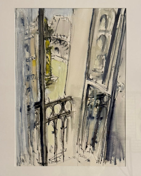 French Window Gare St Lazard - ISOBEL COLVILLE Scottish | 1935 - 2025