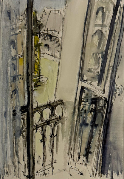 French Window Gare St Lazard - ISOBEL COLVILLE Scottish | 1935 - 2025