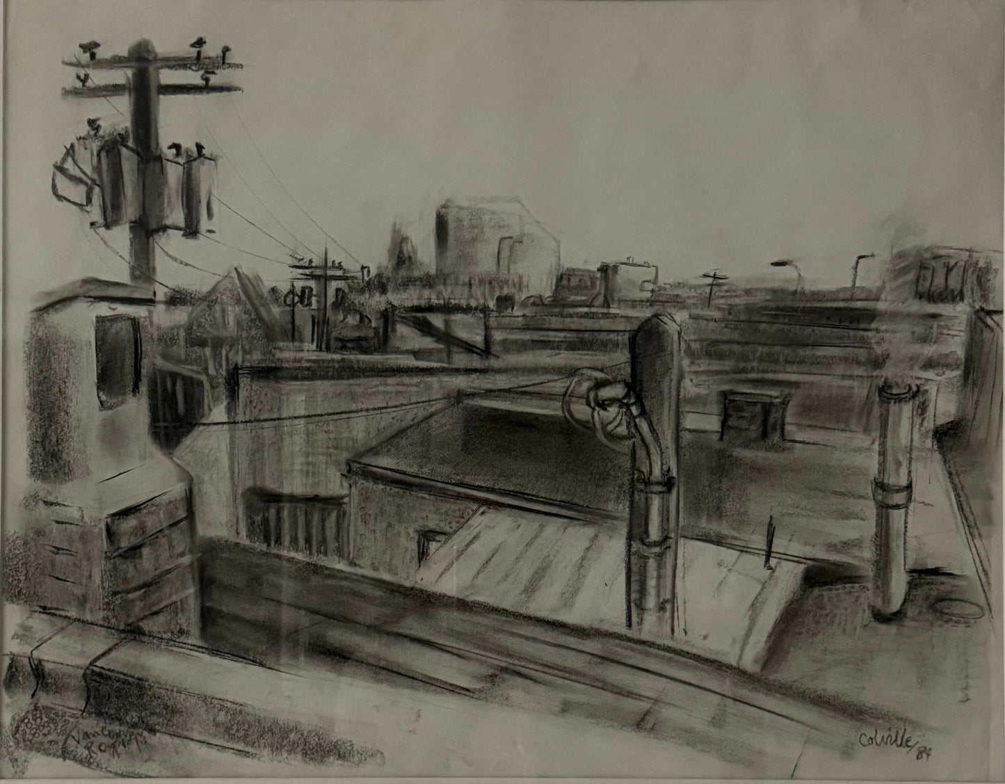 Vancouver Rooftops - ISOBEL COLVILLE Scottish | 1935 - 2025