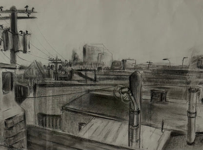 Vancouver Rooftops - ISOBEL COLVILLE Scottish | 1935 - 2025