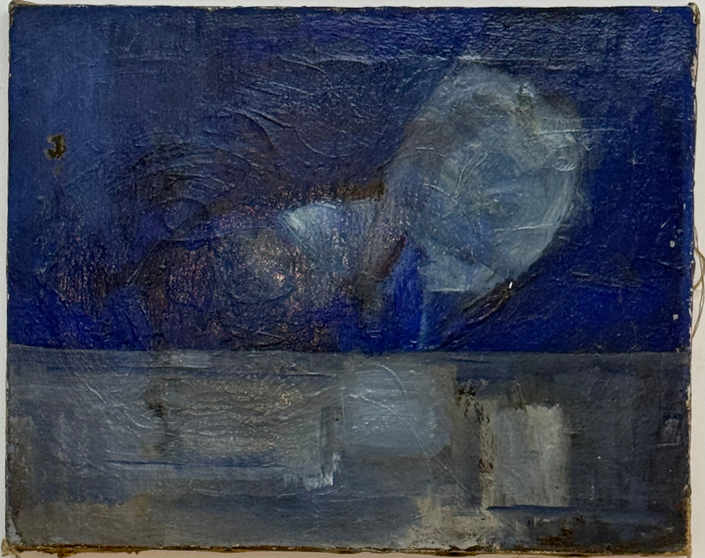 Blue Abstract - EWEN McASLAN Scottish | 1936 – 2008