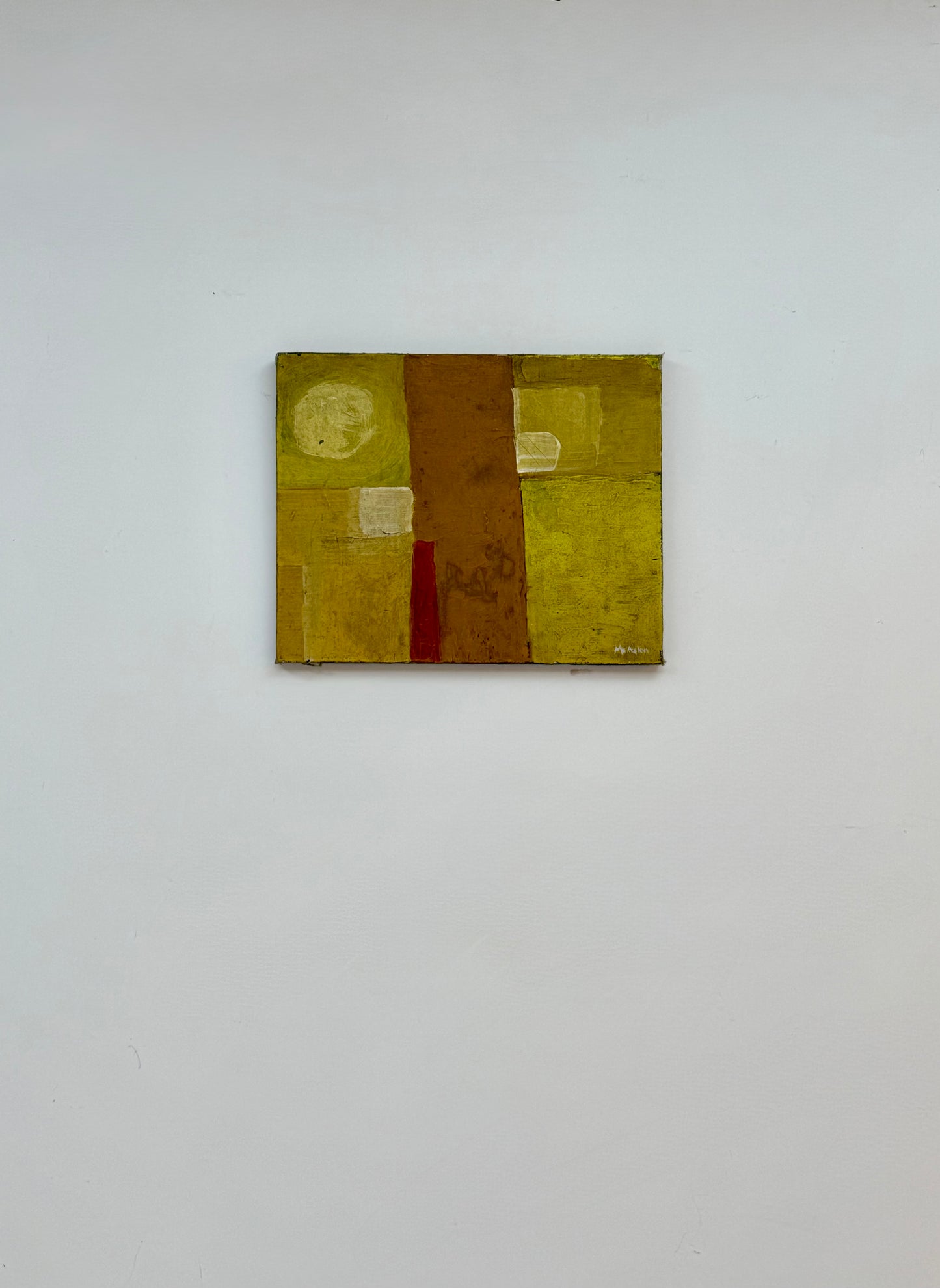 Yellow Abstract - EWEN McASLAN Scottish | 1936 – 2008