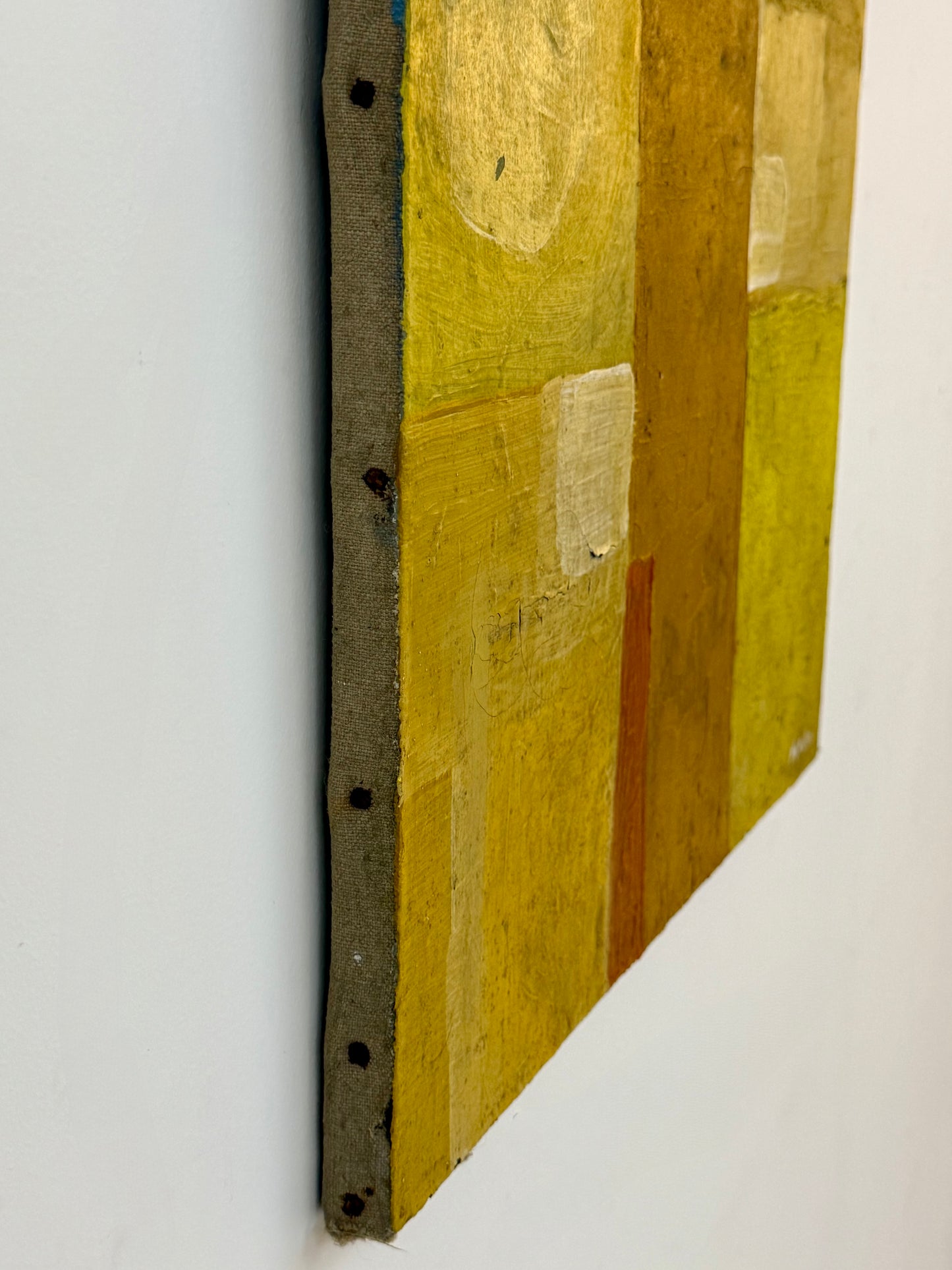 Yellow Abstract - EWEN McASLAN Scottish | 1936 – 2008