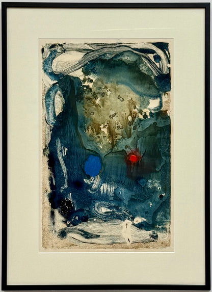 Blue Abstract III - ISOBEL COLVILLE Scottish | 1935 - 2025