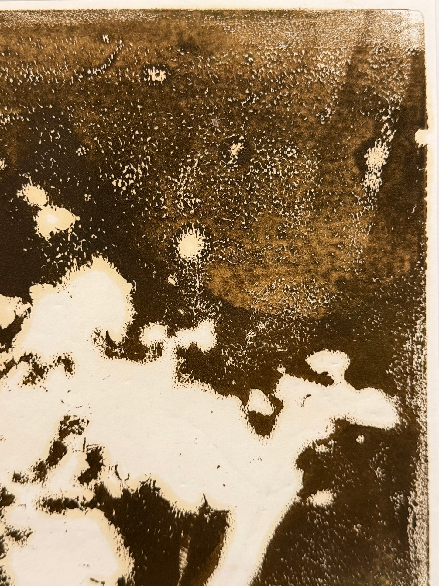 Brown Abstract - ISOBEL COLVILLE Scottish | 1935 - 2025