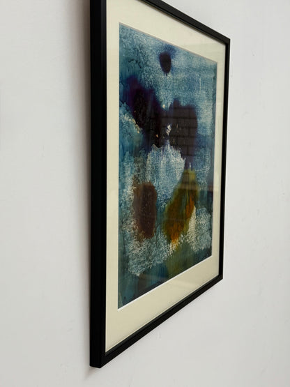 Blue Abstract II - ISOBEL COLVILLE Scottish | 1935 - 2025
