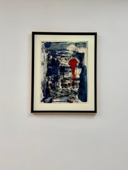 Blue Abstract - ISOBEL COLVILLE Scottish | 1935 - 2025