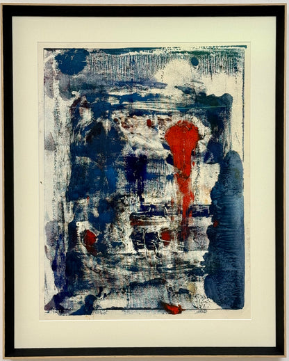 Blue Abstract - ISOBEL COLVILLE Scottish | 1935 - 2025
