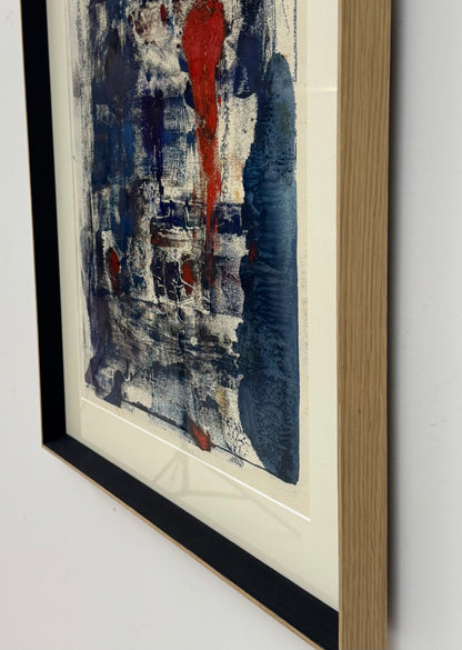 Blue Abstract - ISOBEL COLVILLE Scottish | 1935 - 2025