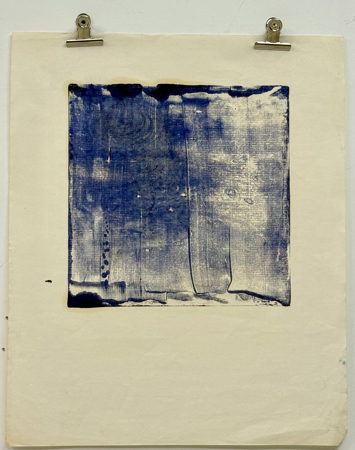 Monoprint Square - ISOBEL COLVILLE Scottish | 1935 - 2025