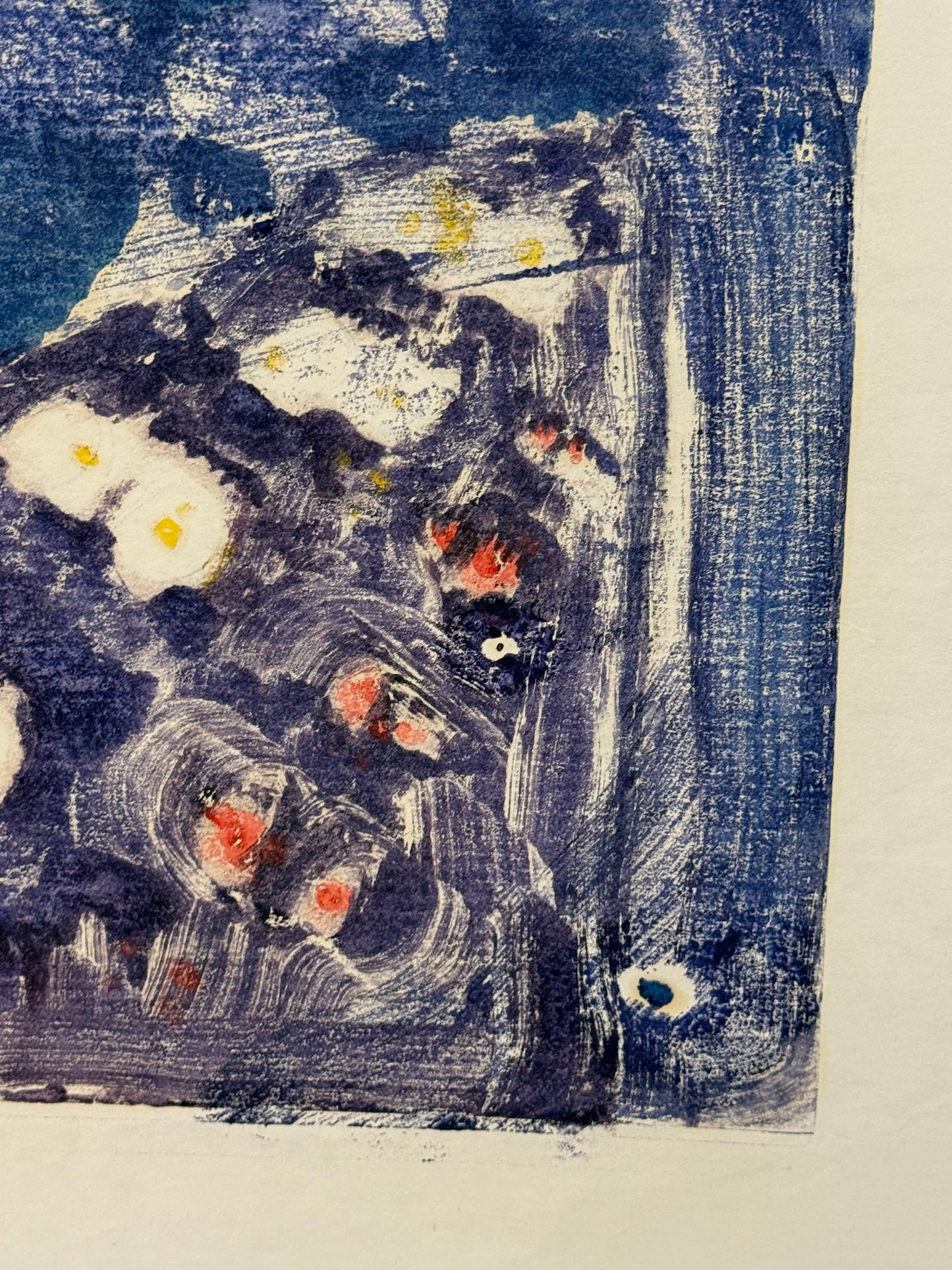 Monoprint Flowers II - ISOBEL COLVILLE Scottish | 1935 - 2025