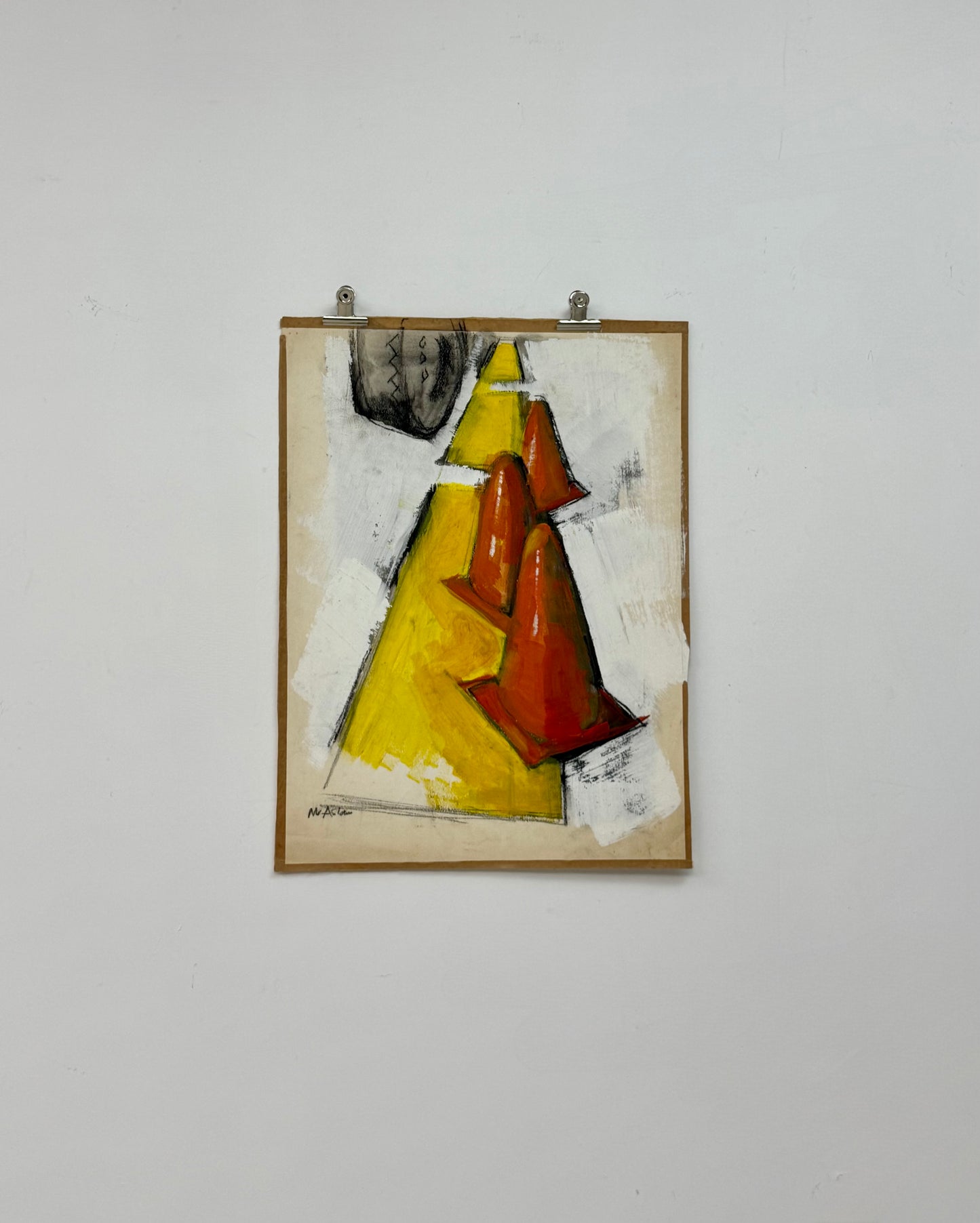 Traffic Cones Study - EWEN McASLAN Scottish | 1936 – 2008