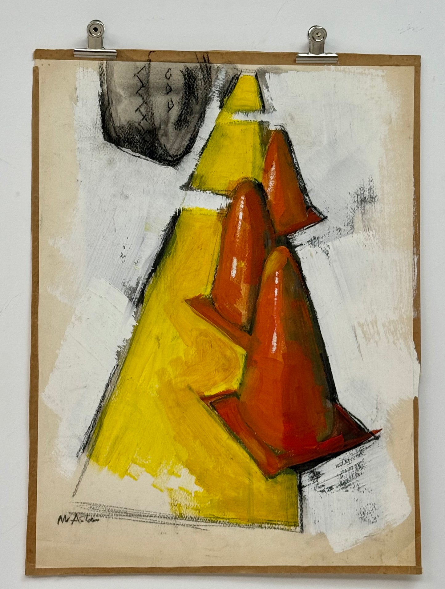 Traffic Cones Study - EWEN McASLAN Scottish | 1936 – 2008