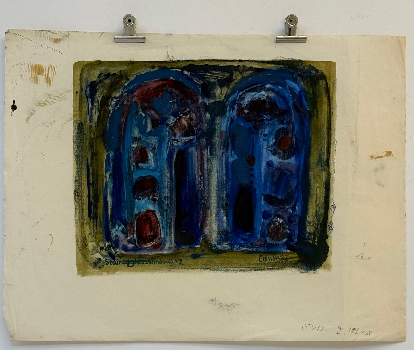 Stained Glass Windows 2 - ISOBEL COLVILLE Scottish | 1935 - 2025