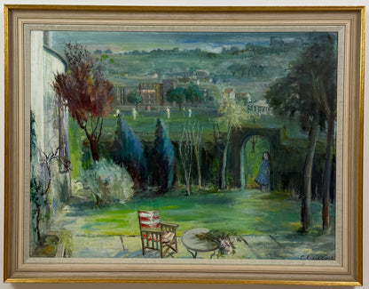 Saturday Afternoon, The Grange, Edinburgh | Lady Caroline Kininmonth (Scottish, 1907-1978)