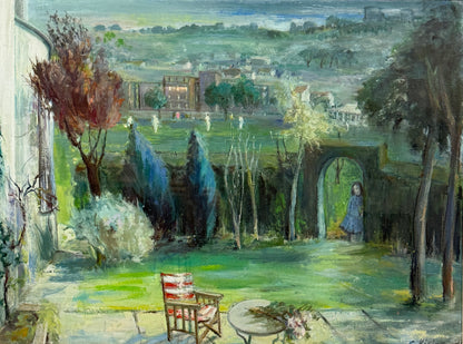Saturday Afternoon, The Grange, Edinburgh | Lady Caroline Kininmonth (Scottish, 1907-1978)