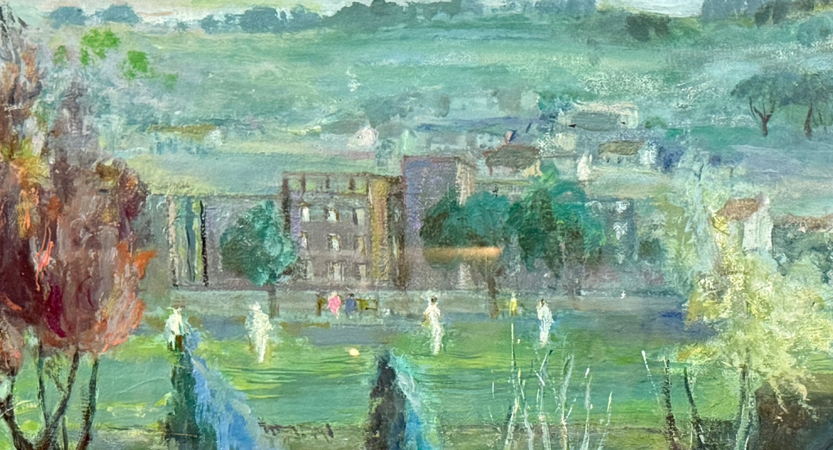 Saturday Afternoon, The Grange, Edinburgh | Lady Caroline Kininmonth (Scottish, 1907-1978)