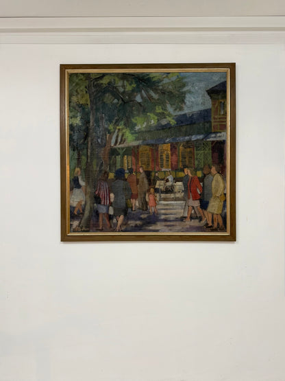 Danish Streetscene | Otto Olsen (Danish 1905-1966)