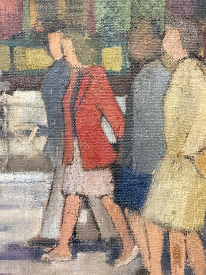 Danish Streetscene | Otto Olsen (Danish 1905-1966)