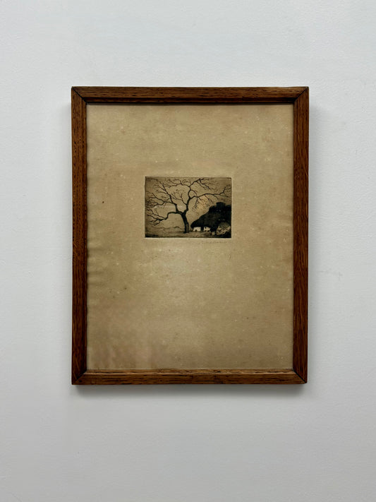 Old Farmhouse with Pigsty | Dirk Baksteen (Belgian | 1886 - 1971)