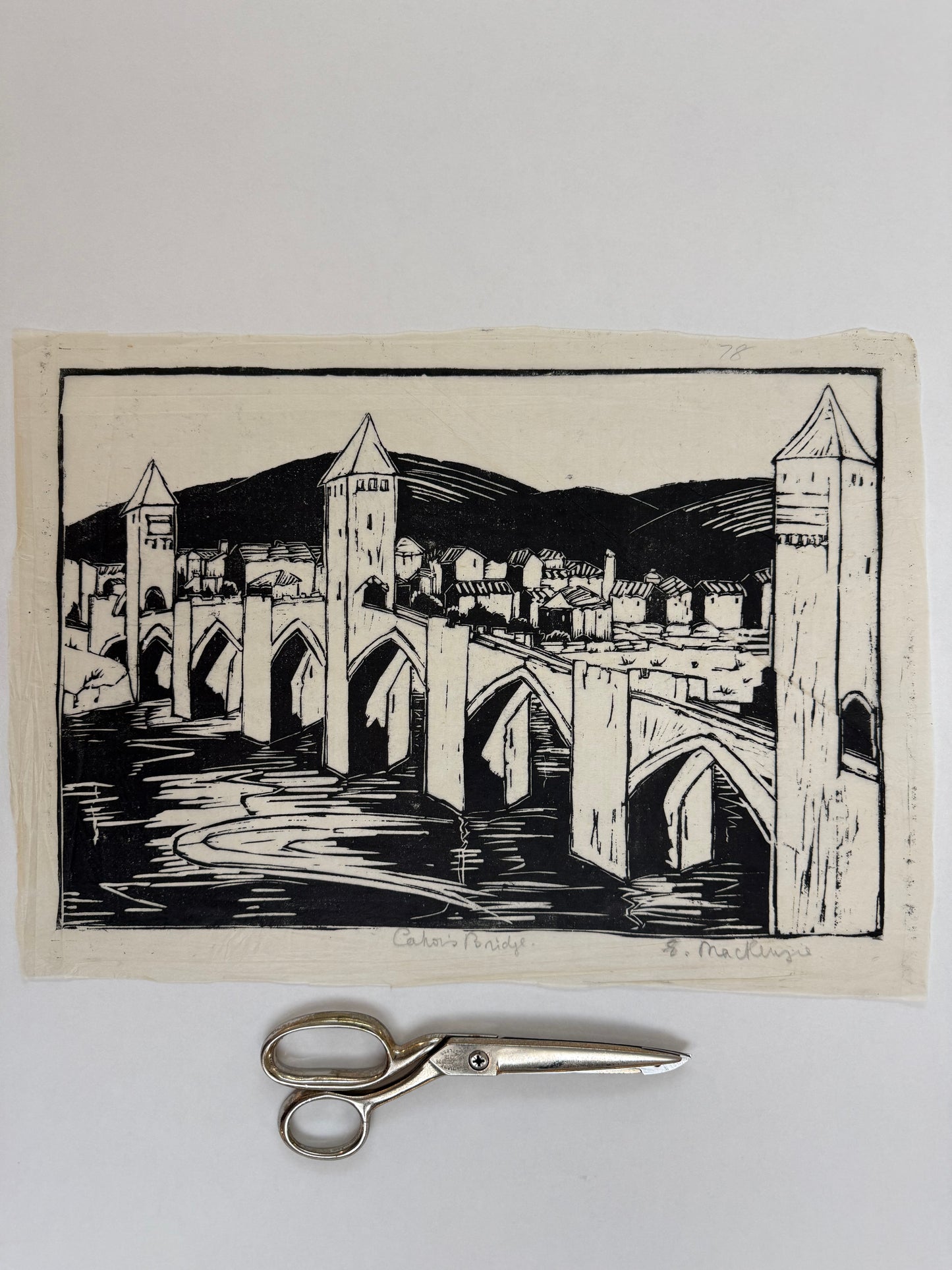 Cahors Bridge - E MACKENZIE
