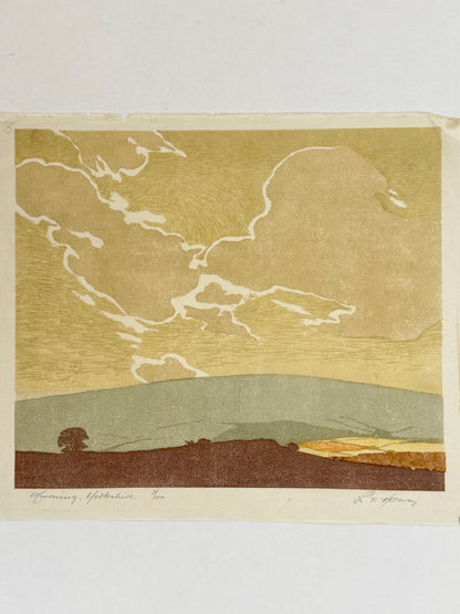 Morning, Yorkshire 3/100 - ROBERT LESLIE HOWEY British | 1900-1981