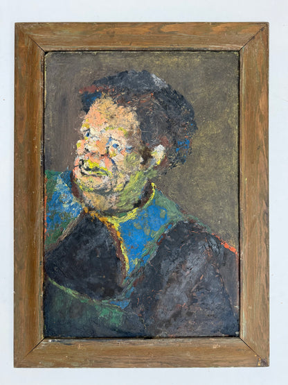 Portrait in Blue - Oxshott Pottery Estate - HENRY WREN