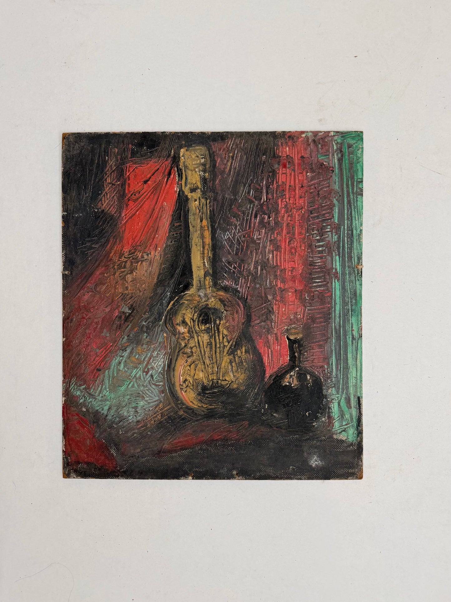 Guitar Still Life - Oxshott Pottery Estate