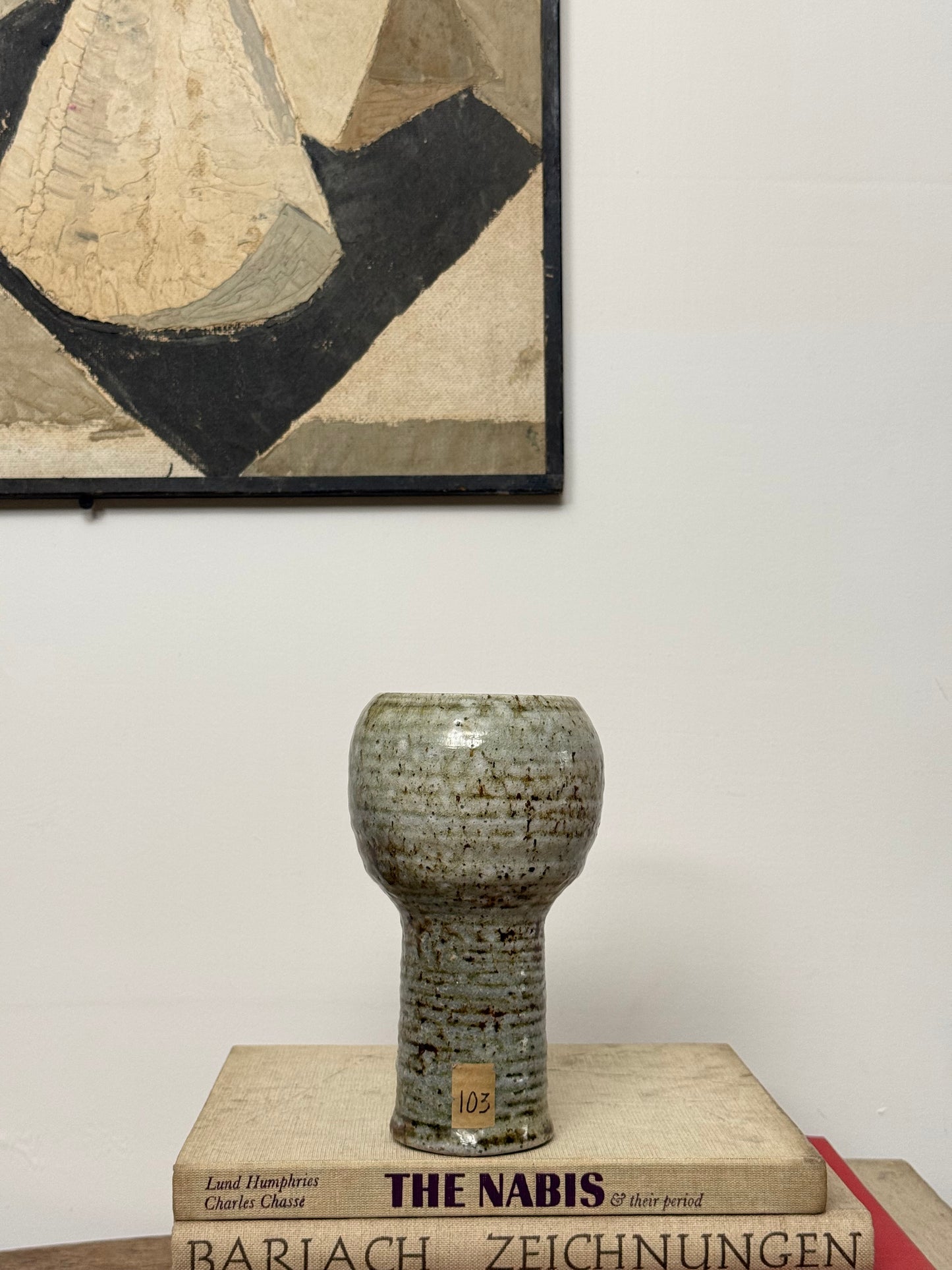 Oxshott Studio Pottery Vase - DENISE WREN, British/Australian | 1891-1979