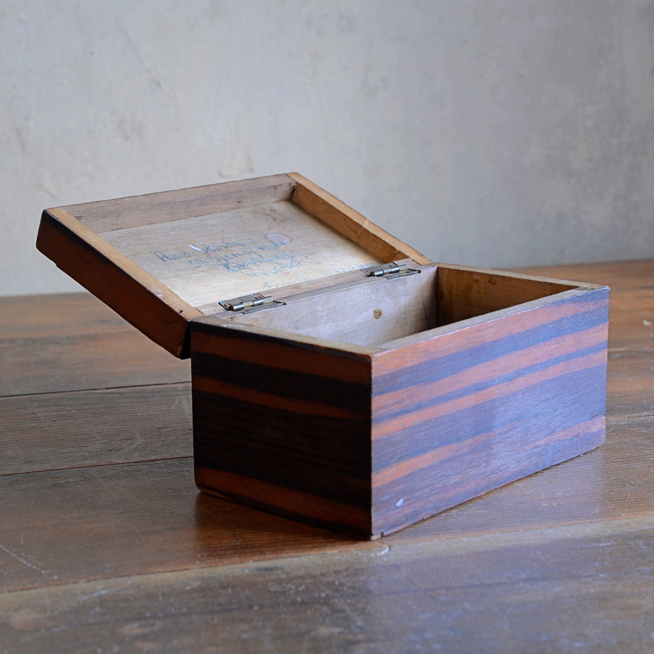 Zebra Wood Trinket Box