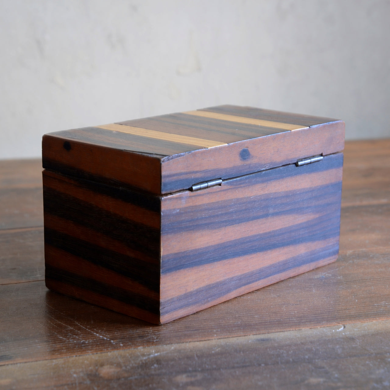 Zebra Wood Trinket Box