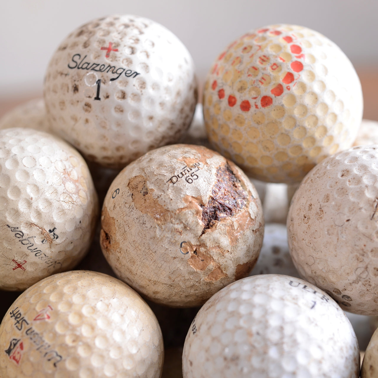 Old Golf Balls