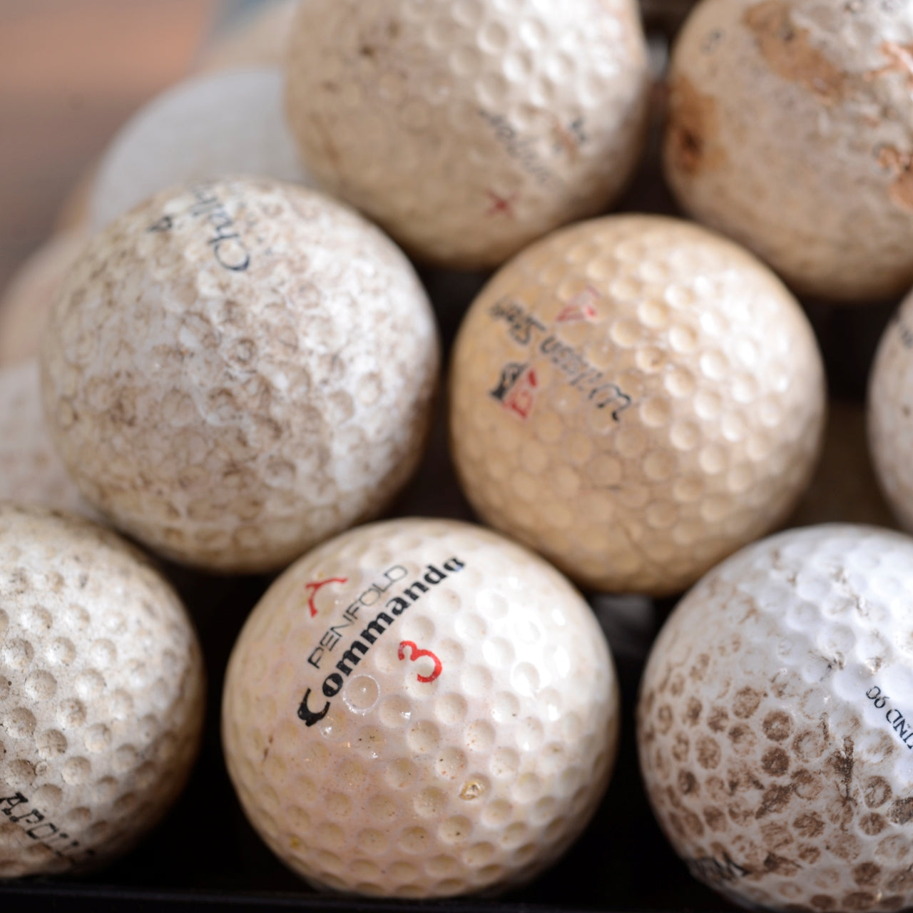 Old Golf Balls